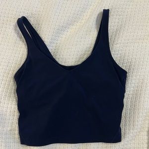 Navy align tank lululemon